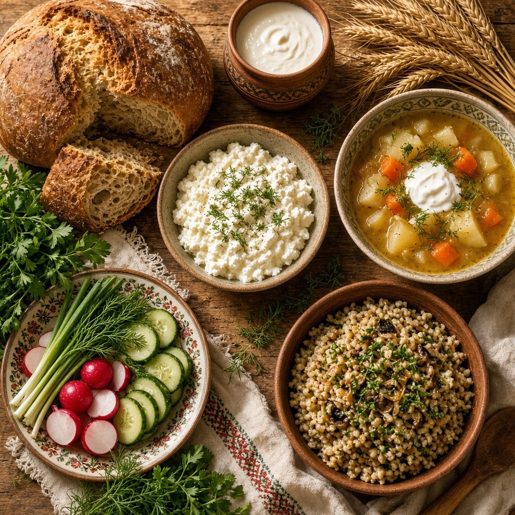 Иллюстрация к статье «Марийская кухня»